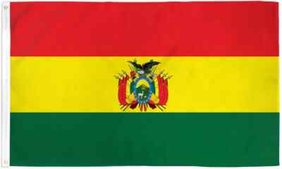 Bolivia 3x5ft Poly Flag International Bolivians Country Flag of Bolivia