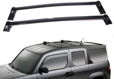 2Pcs Fits for Honda Element 2003-2011 Aluminum Roof Rail Rack Cross Bar Crossbar