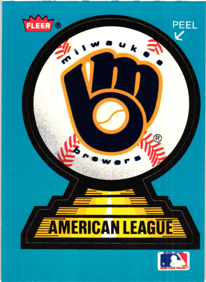 19871991 Fleer Baseball Team Logo Stickers / U Pick Your Cards / Buy4