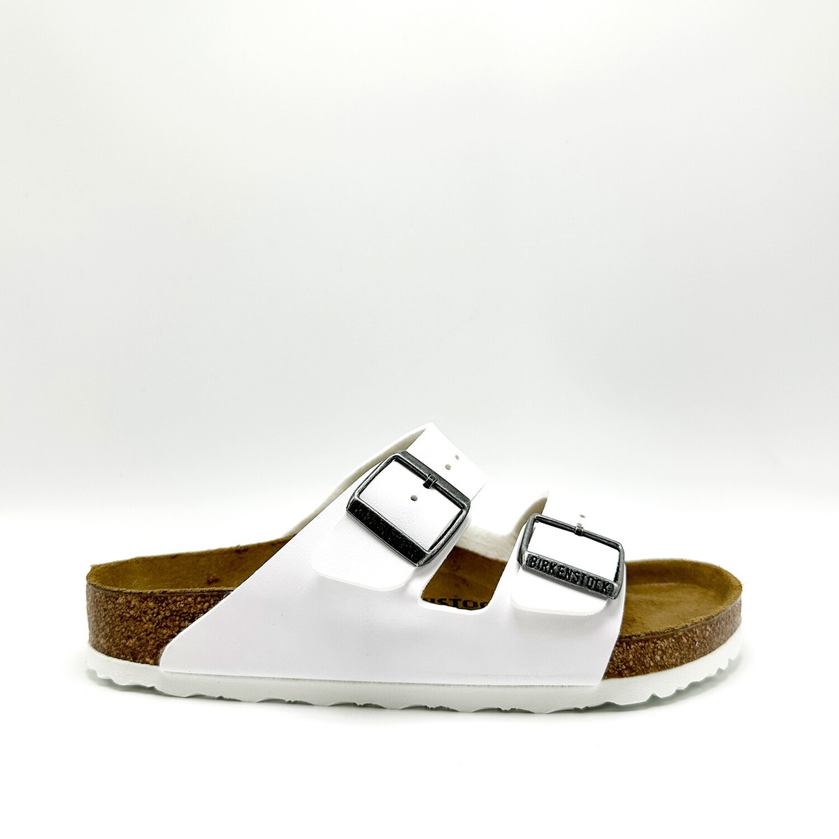 NEW* Unisex BIRKENSTOCK Arizona Birko-Flor Sandal Slipper White