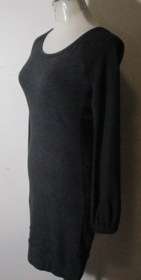 Vestido CONVERSE One Star Gris Manga Larga Algodón Talla XS Foto 4 de 4