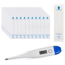 100 Pack Digital Thermometer Probe Covers Temperature Reading Sheath Sleeves