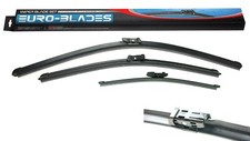 Euro-Blades front & Rear Wiper Set for VW Atlas Cross Sport 26 + 22 + 14
