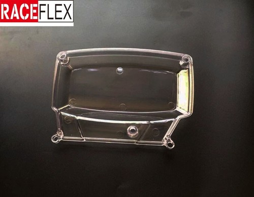JDM RACING Clear TIMING BELT Cover For TOYOTA AE86 Corrolla MR2 MK1 4AGE 16V - Picture 2 of 3