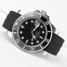 20 mm 21mm 22mm Kautschuk Armband für Rolex GMT Submariner Air King Yacht Master