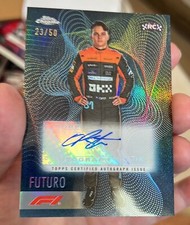 2023 Topps Chrome Formula 1 Racing Cards Checklist and Odds 28