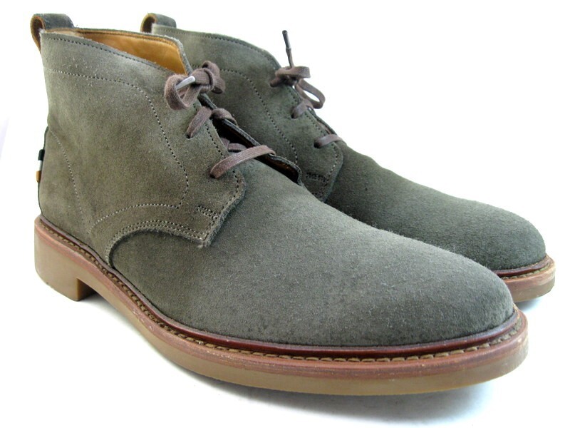allen edmonds green suede chukka boots Men main image 4