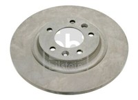 2X Febi Bilstein 26037 Bremsscheibe Hinten FüR CitroËN Peugeot