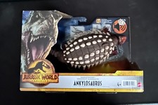Jurassic World Dominion Roar Strikers Ankylosaurus Dinosaur Action Figure New