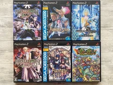 SONY PS2 Phantasy Star Universe & generation & Code Age Commanders & Shonen set