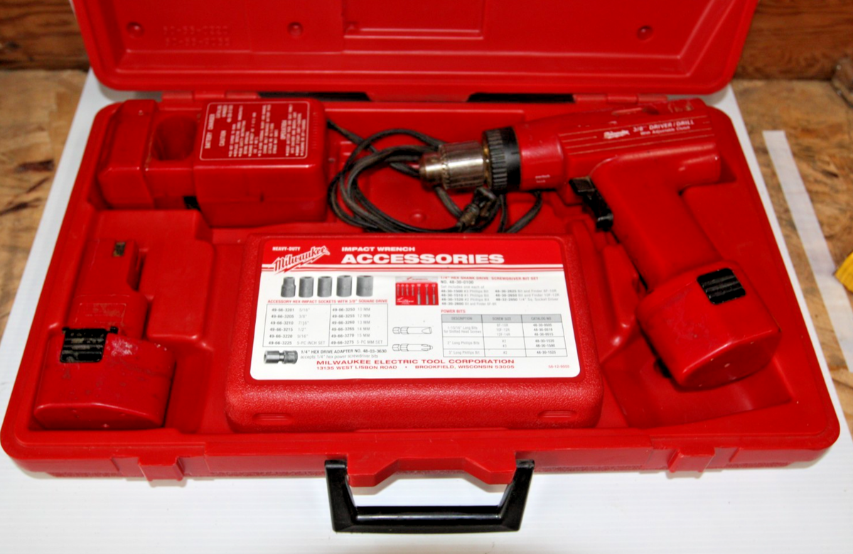 ビンテージ Old Milwaukee キャディバッグ 赤 s-l1200.png