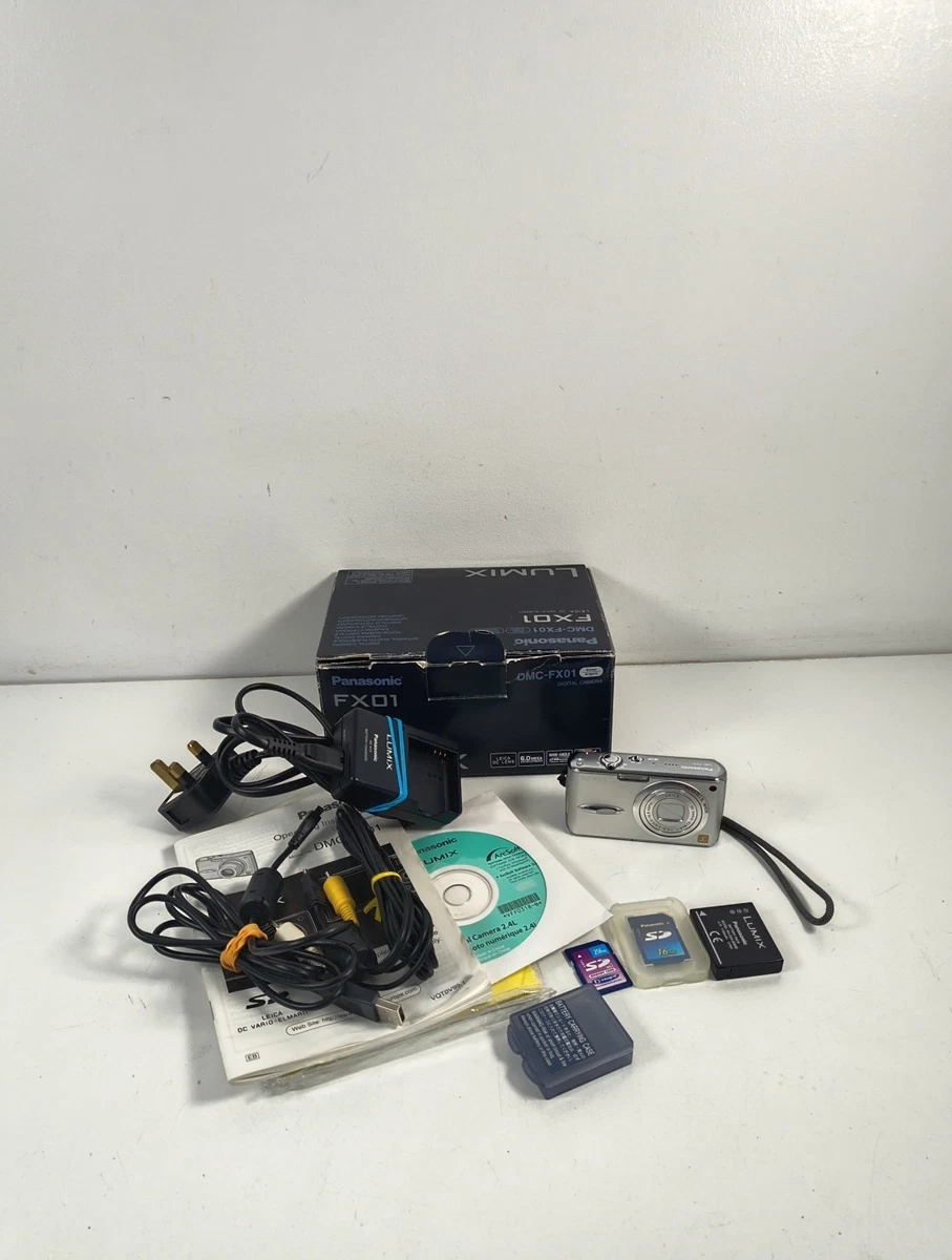 Panasonic LUMIX DMC-FX01 Digital Cameras with Direct Print for