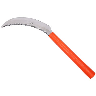 Zenport K208P Plastic Handle Harvest Sickle, Serrated, 6.5-Inch Blade - 12 Pack