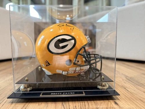 Brett Favre Autographed RIDDELL FULL SIZE HELMET