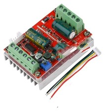 DC 400W/3 Phase Brushless Motor Controller Driver-Board 12V/24V/48V BLDC 6-60V
