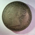 1885 Newfoundland 50 Cents — photo from another recent sale