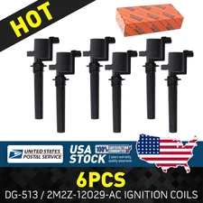 For Ford Escape 2001-2008 DG-513 2M2Z-12029-AC 6Pcs Ignition coils New MGT