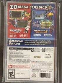 Mega Man Legacy Collection 1 & 2 Nintendo Switch Sealed New CGC 9.8 A+ Graded