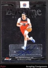 2025-26 Finest Baseline Autographs #BAKG Kyshawn George AUTO Wizards