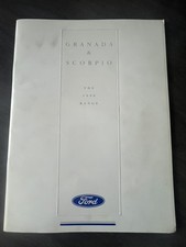 1990 FORD GRANADA & SCORPIO Sales Brochure - 4x4 Ghia X GL LX