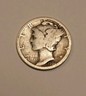 1924 S Winged Liberty Mercury Dime 90% Silver 10c US Coin Good San Francisco Mercury