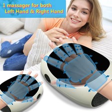 Hand Massager with Heat Air Compression Finger Massage Machine Cordless Device