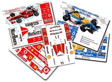 Sticker Konvolut Deal für Lego Icons F1 Auto...