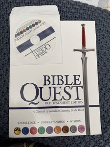 Bible Quest Old Testament Edition Book with CD-ROM Disc (CD Format)