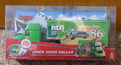 Disney Pixar Cars Chick Hicks Hauler 1:55 Truck Semi Trailer-Open