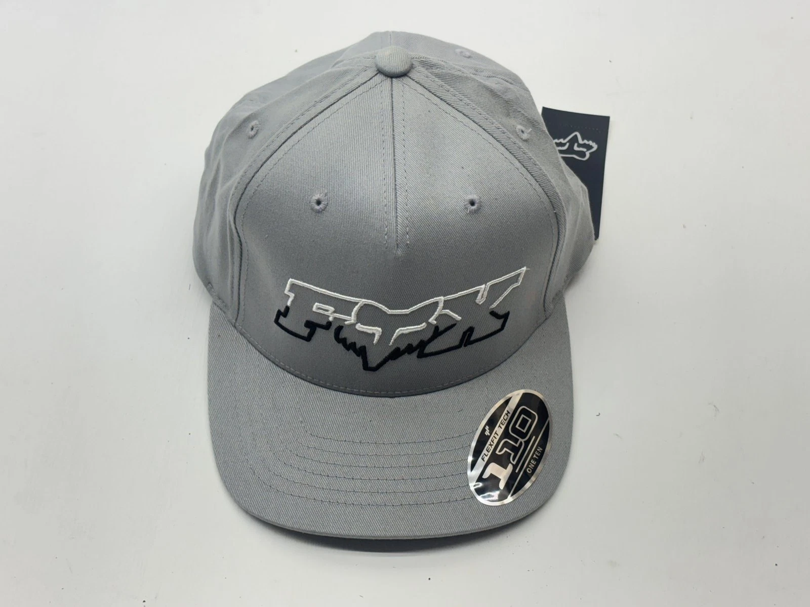 Fox Hat One Size Gray Cap Apparel Motocross MX Off Road Dirt Bike Riding Gear