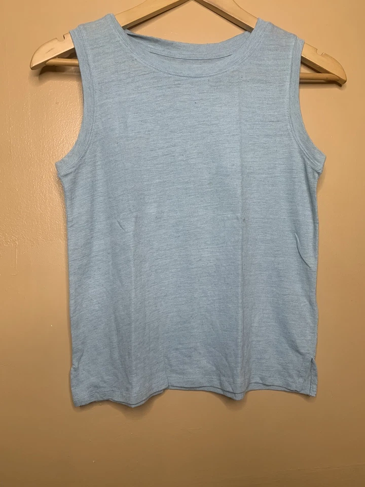 Camiseta Gap Niñas Talla XXL Cuello Redondo Azul Sin Mangas  Foto 3 de 4