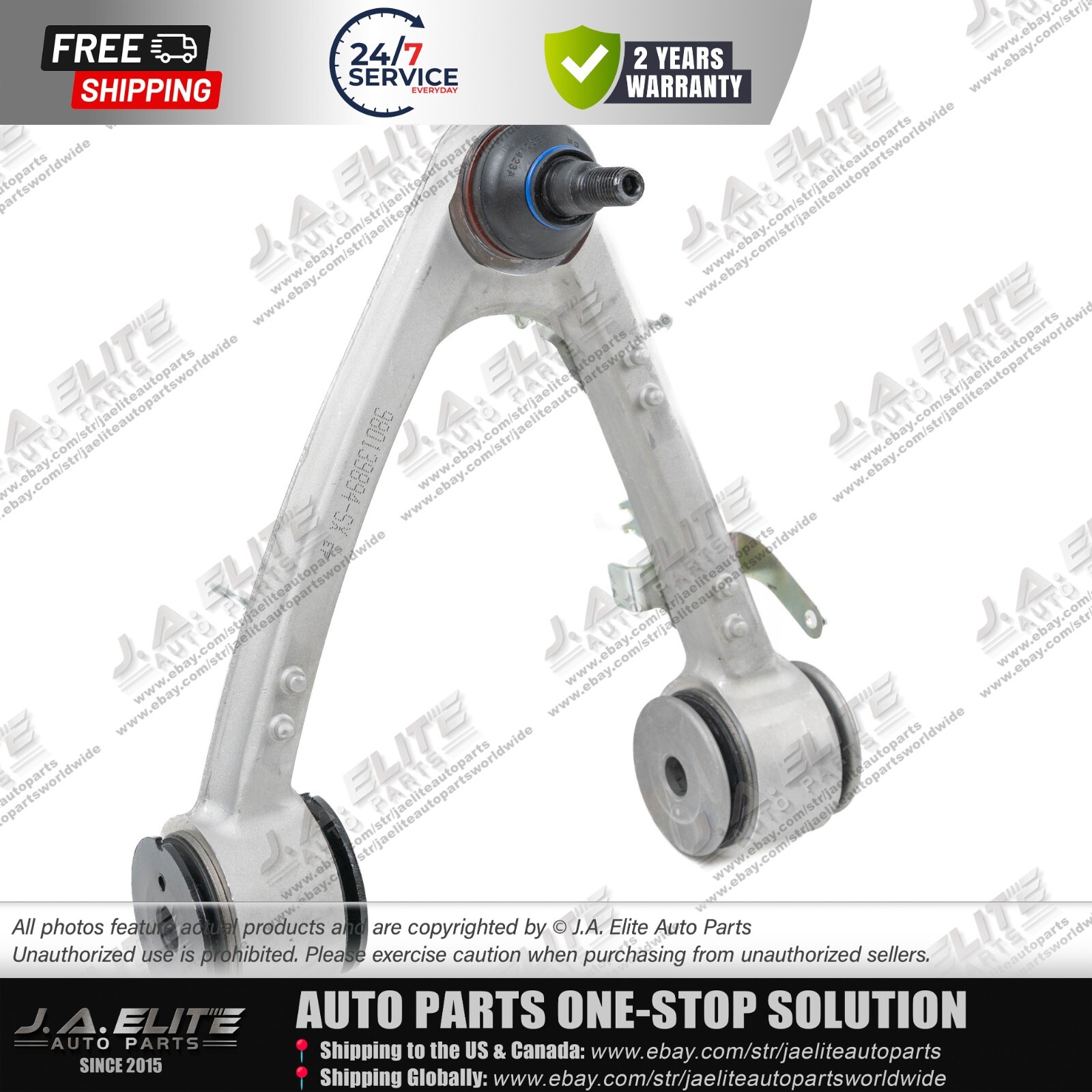 Front Upper Left Control Arm fits Maserati Quattroporte (06-08) GT(08) 980139892