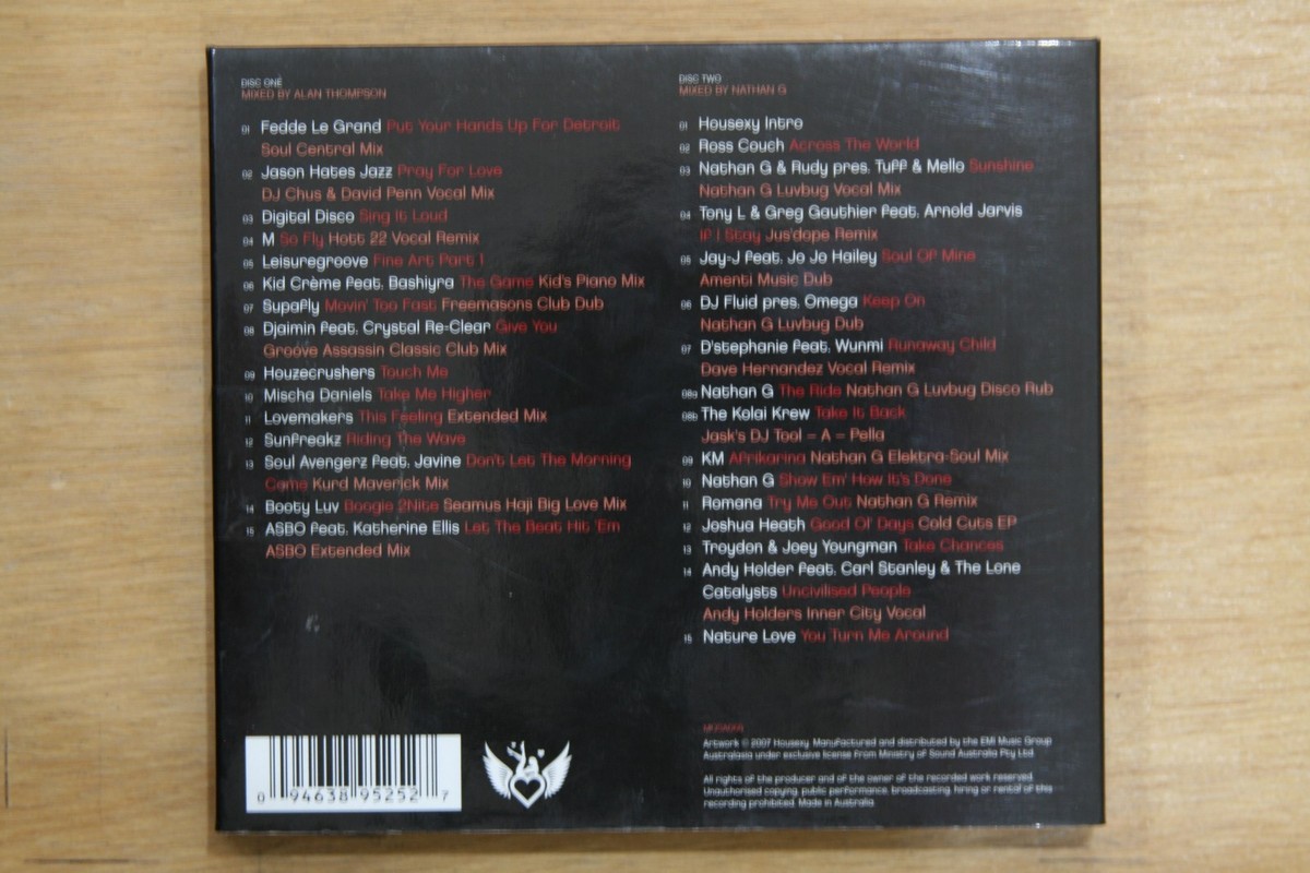 Ministry of Sound - Housexy 07 - (Box C260) | eBay Australia
