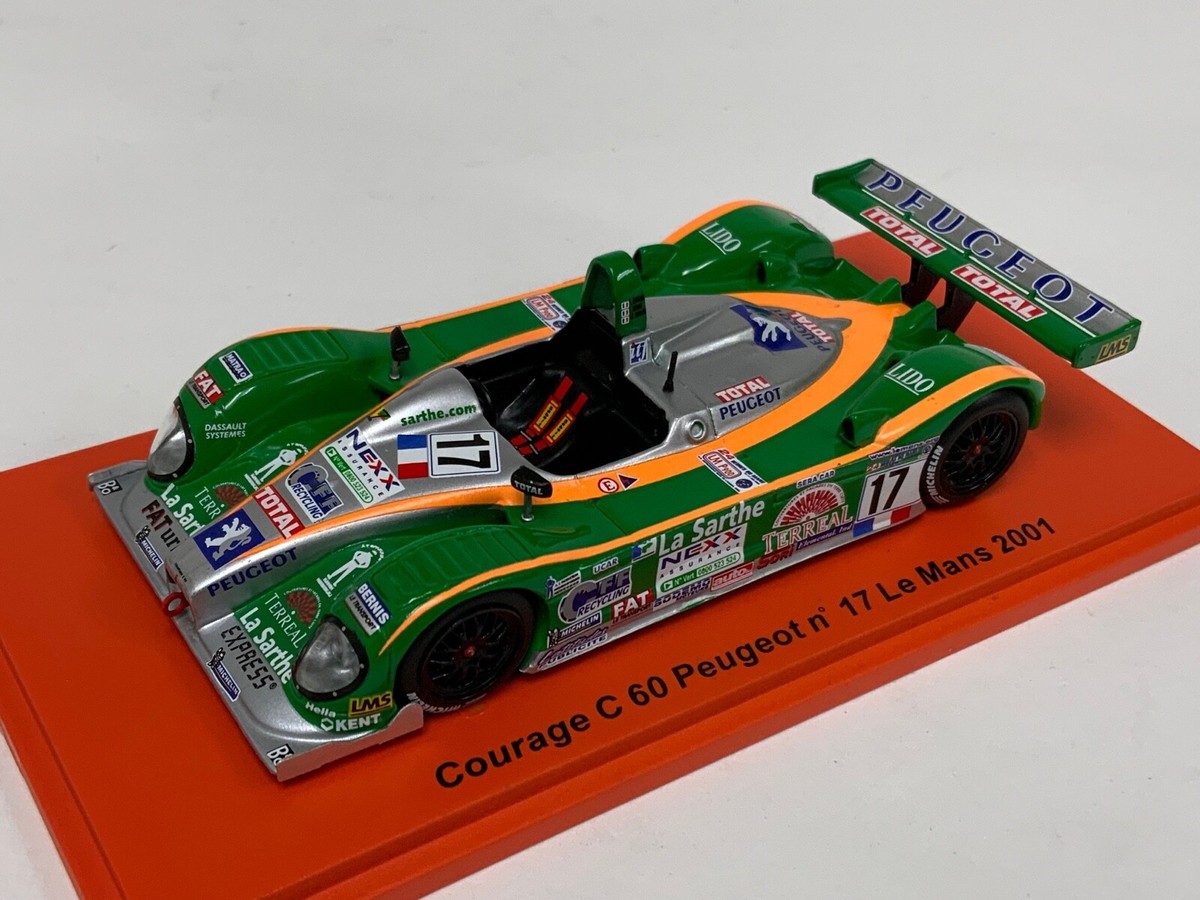 Spark Courage C60 N°17 - 24 Heures Du Mans 2003 - Miniature 1/43
