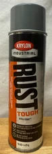 Krylon Rust Tough (6Pack) - Preventative - Primer Spray Paint, Meter Gray 15 oz.