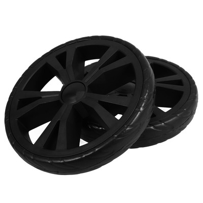  2 Stück Universal-Rollstuhlräder Ersatz Walker Wheels Roller Wheels Anti-Slip