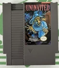 Uninvited (Nintendo Entertainment System, 1991) Authentic Cartridge w/ Sleeve