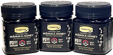 Comvita Manuka Honey UMF 5 MGO 83 Raw Wild Unpasteurized 8.8 oz, 3 Pack  
