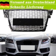 Waben Grill für Audi A4 B8 8K S4 RS4 2008-2012 Schwarz Kühlergrill 8KD807682