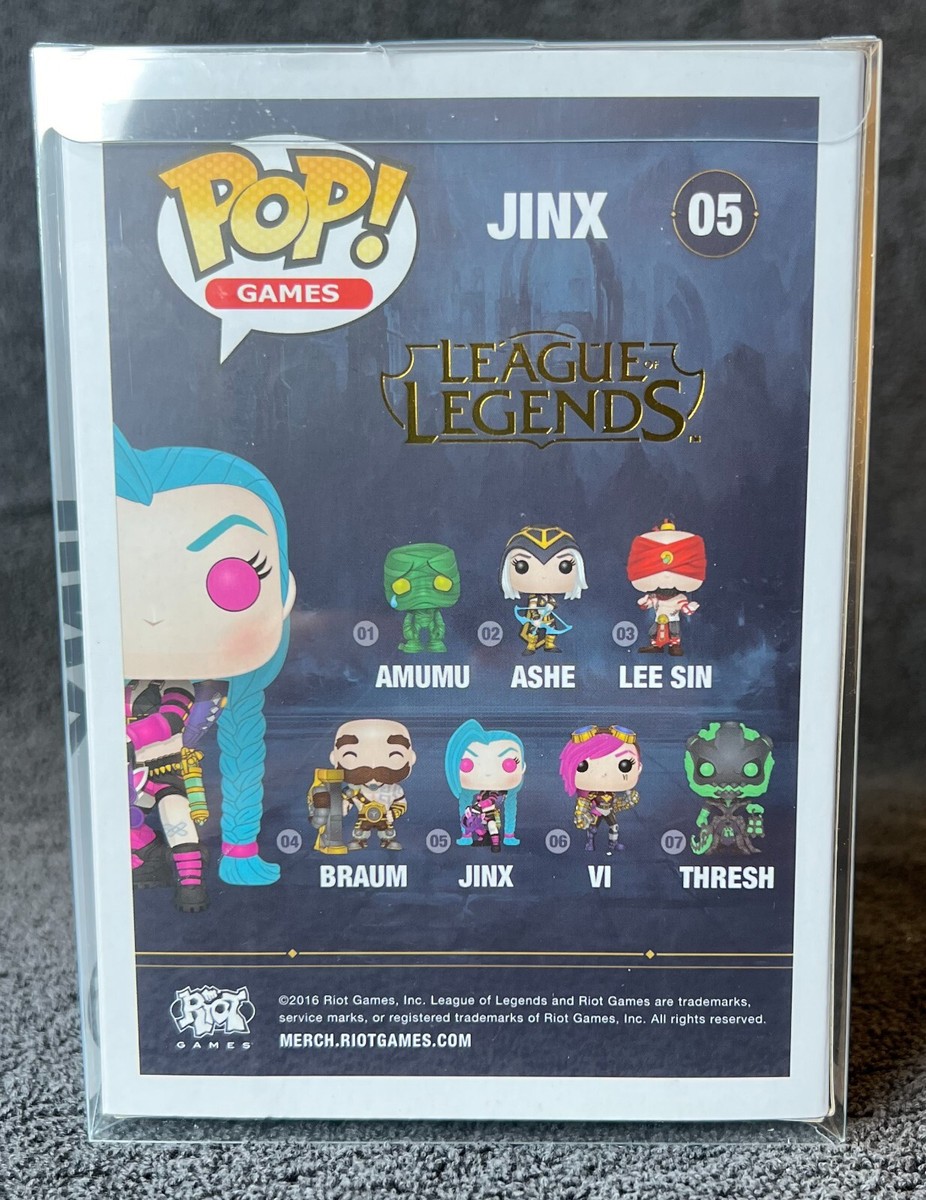 League of Legends Funko POP! Games Jinx Vinyl Figure #05 Not mint