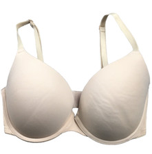 PINK Victoria's Secret Womens Push Up T-Shirt Bra Sz 32DD Underwire Nude