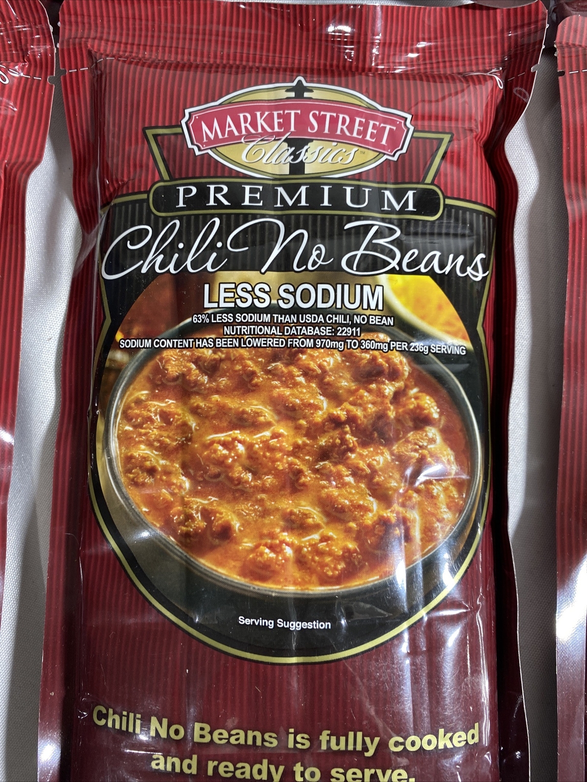 LOT OF 8 Market Street Classics Premium BEEF CHILI,No BEANS, BB 10/ July/24(T58) eBay