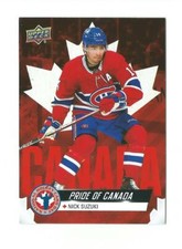 Nick Suzuki National Hockey Card Day PRIDE insert *257C