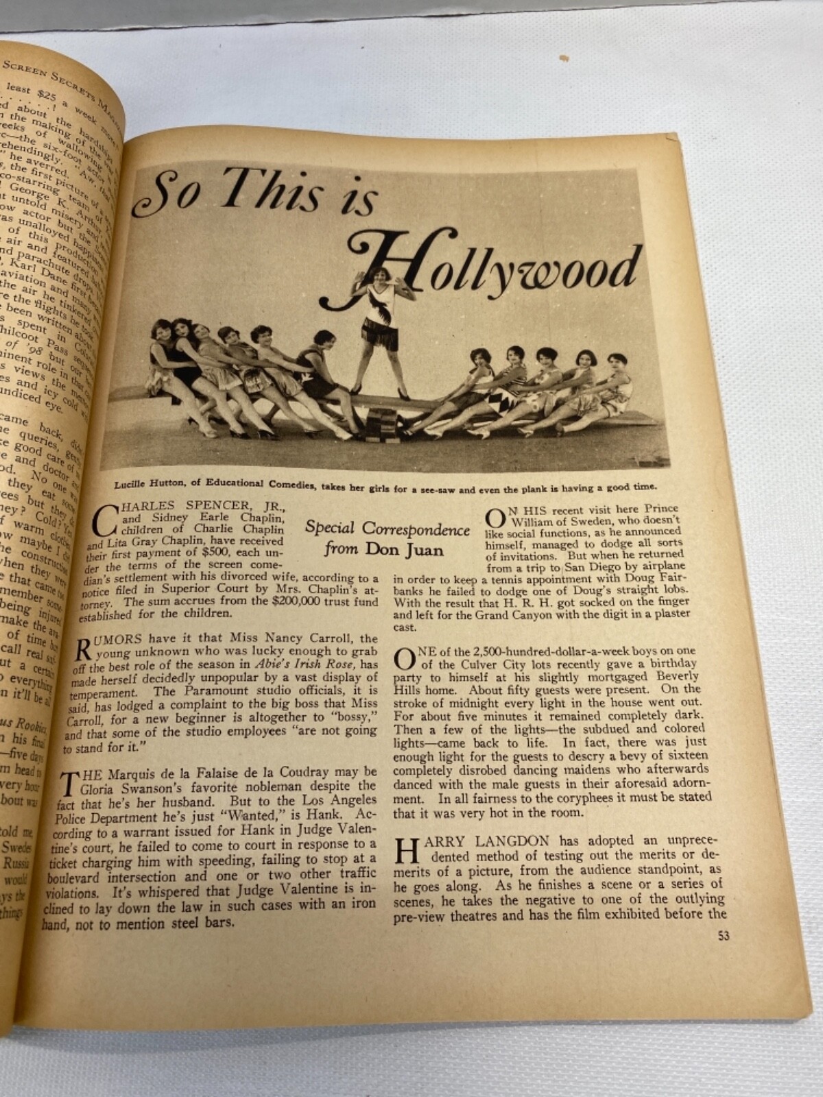 Screen Secrets Magazine March 1928 Norma Shearer Mary Pickford eBay