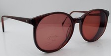 Vintage Diplomat 715 Brown Round Horn-Rimmed Sunglasses FRAMES ONLY