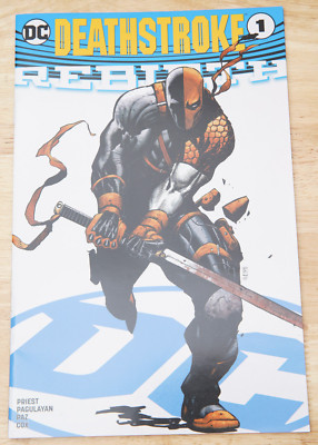 McFarlane DC Direct Deathstroke Rebirth  #1 Page Punchers Exclusive Comic Book