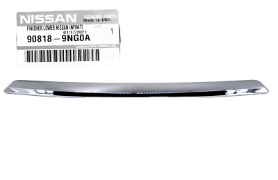 Genuine OEM Nissan 90818-9NG0A Back Door Trunk Finisher Assy | eBay