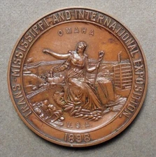 Award Medal: Trans-Mississippi And International Exhibition, Omaha, 1898 (Emblem