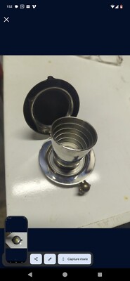 Dalvey VOYAGER POCKET CUP Gold Detail | eBay