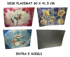DIDDL DIDDLINA FRIENDS TAPPETINO SCRIVANIA DESK PLACEMAT 60 X 41,5 CM SCEGLI